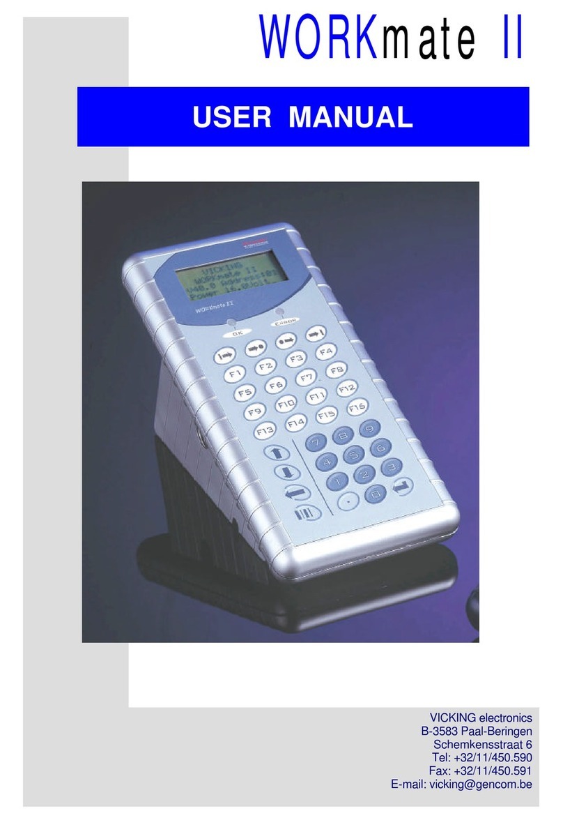 VICKING WORKmate II user manual