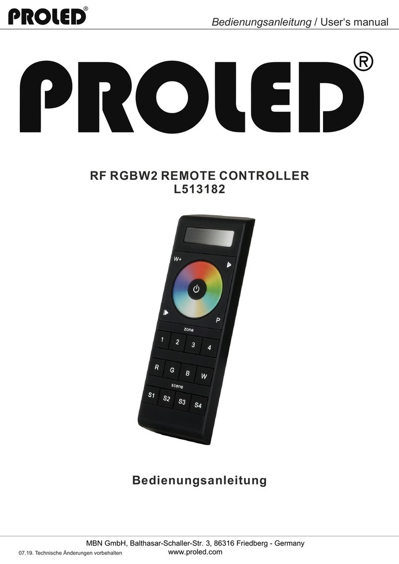 PROLED L513182 User manual