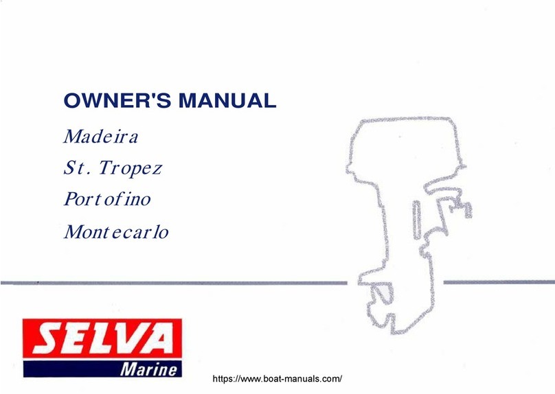 SELVA MARINE MADEIRA 40 owner's manual