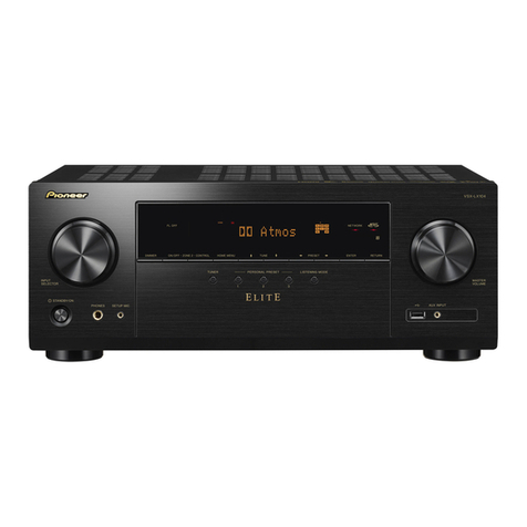 Pioneer Elite VSX-LX104 instruction manual