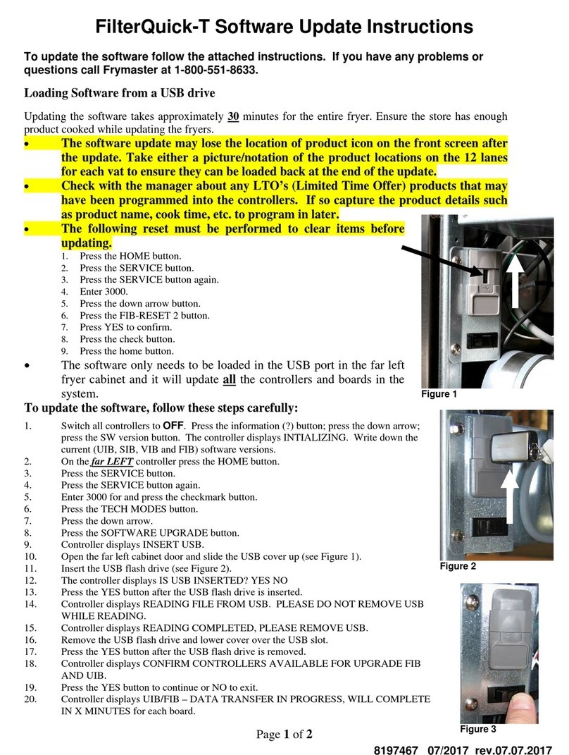 Frymaster FilterQuick-T Technical manual