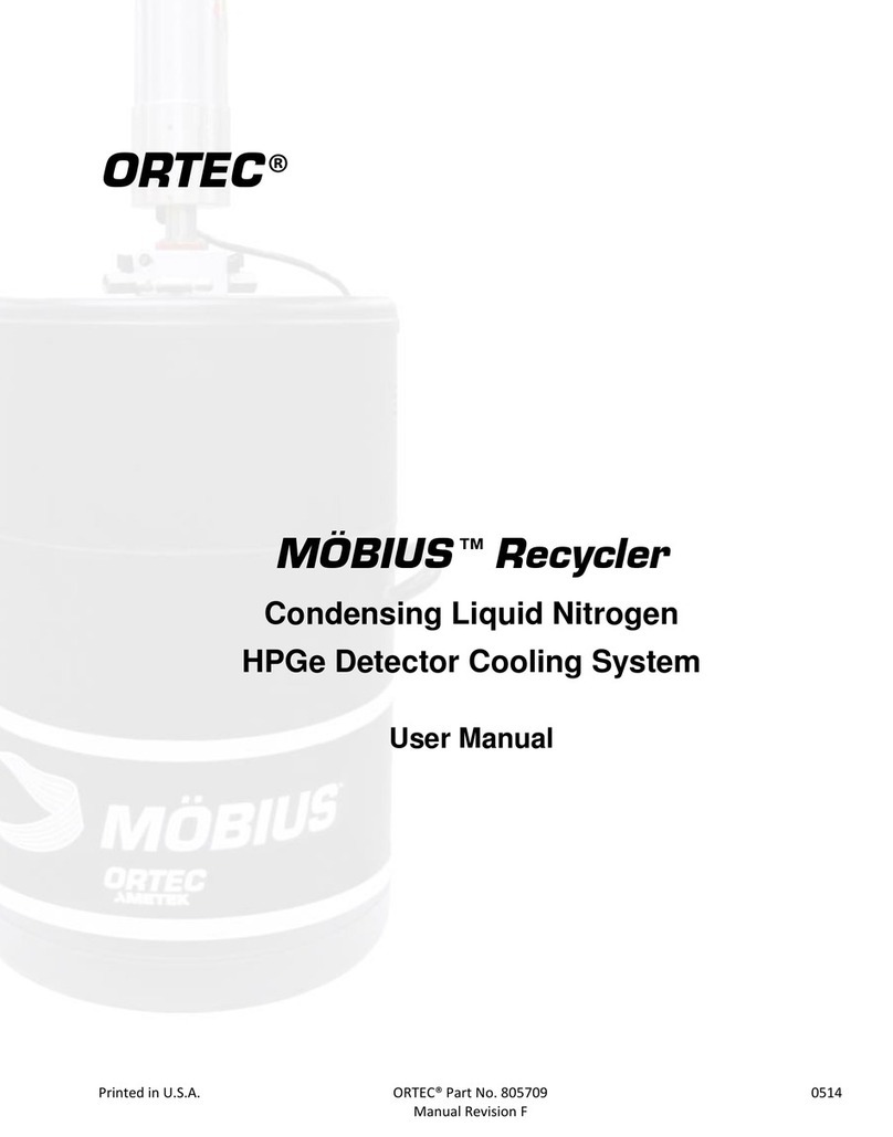 Ametek ORTEC MOBIUS-B User manual