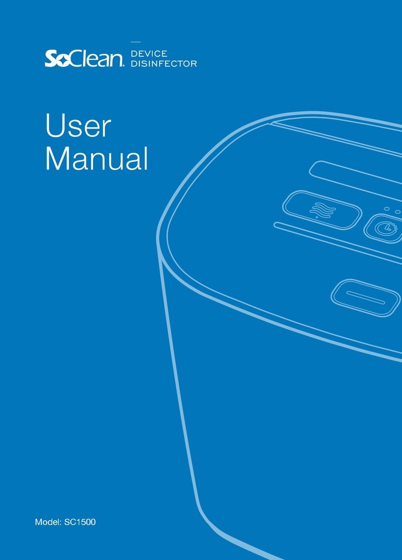 SoClean SC1500 user manual