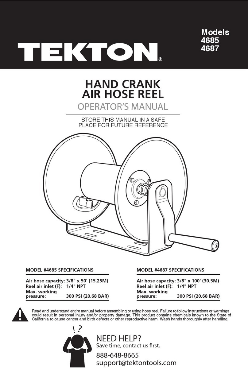 tekton 4685 Operator's manual