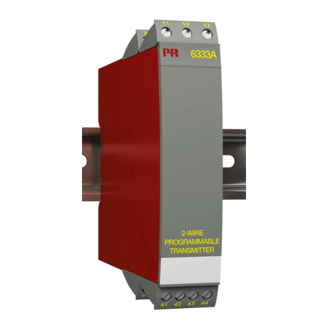 PR electronics PRetrans 6333 Series User manual