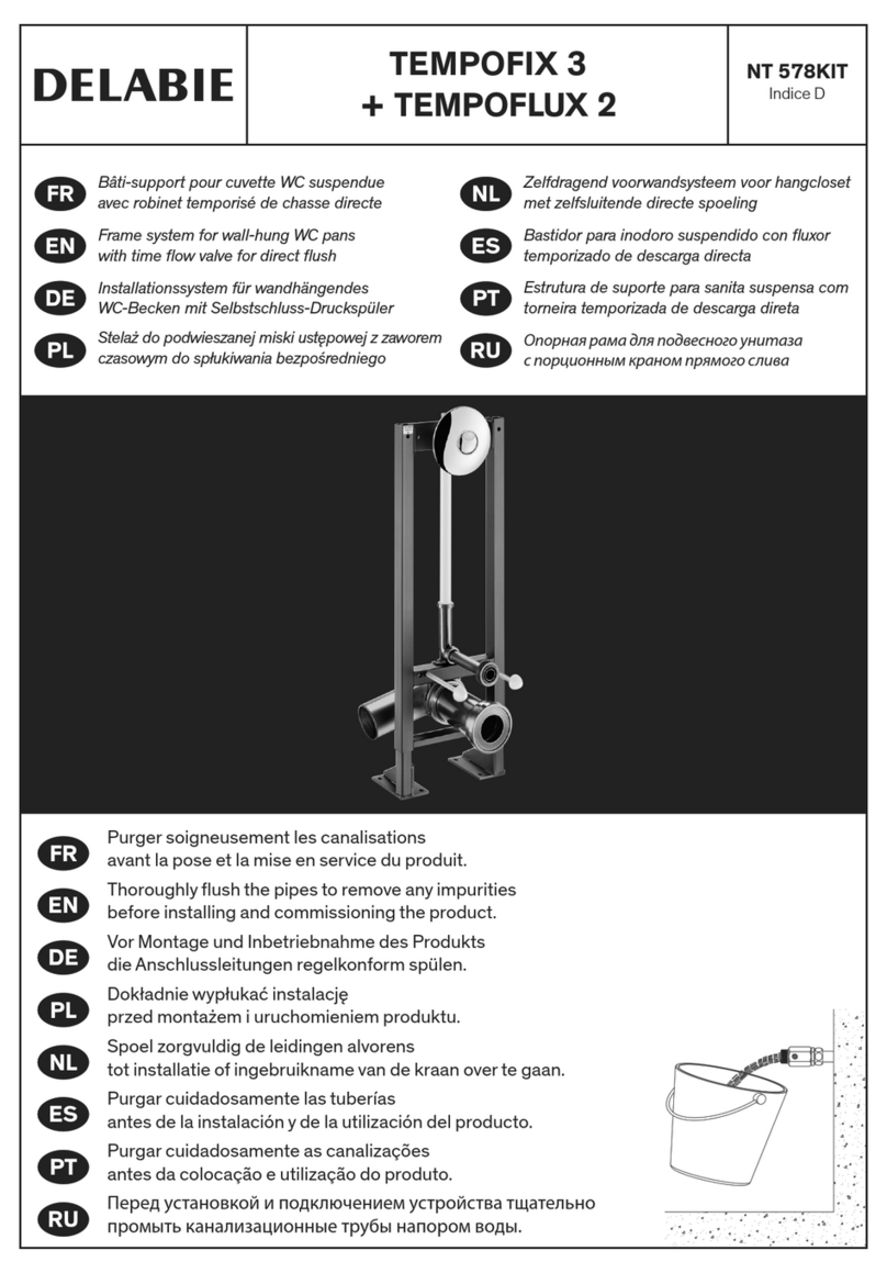 Delabie TEMPOFIX 3 manual