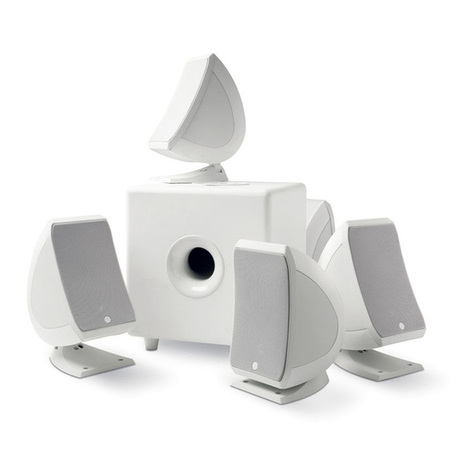 Focal Pack 5.1 Sib & Cub3 user manual