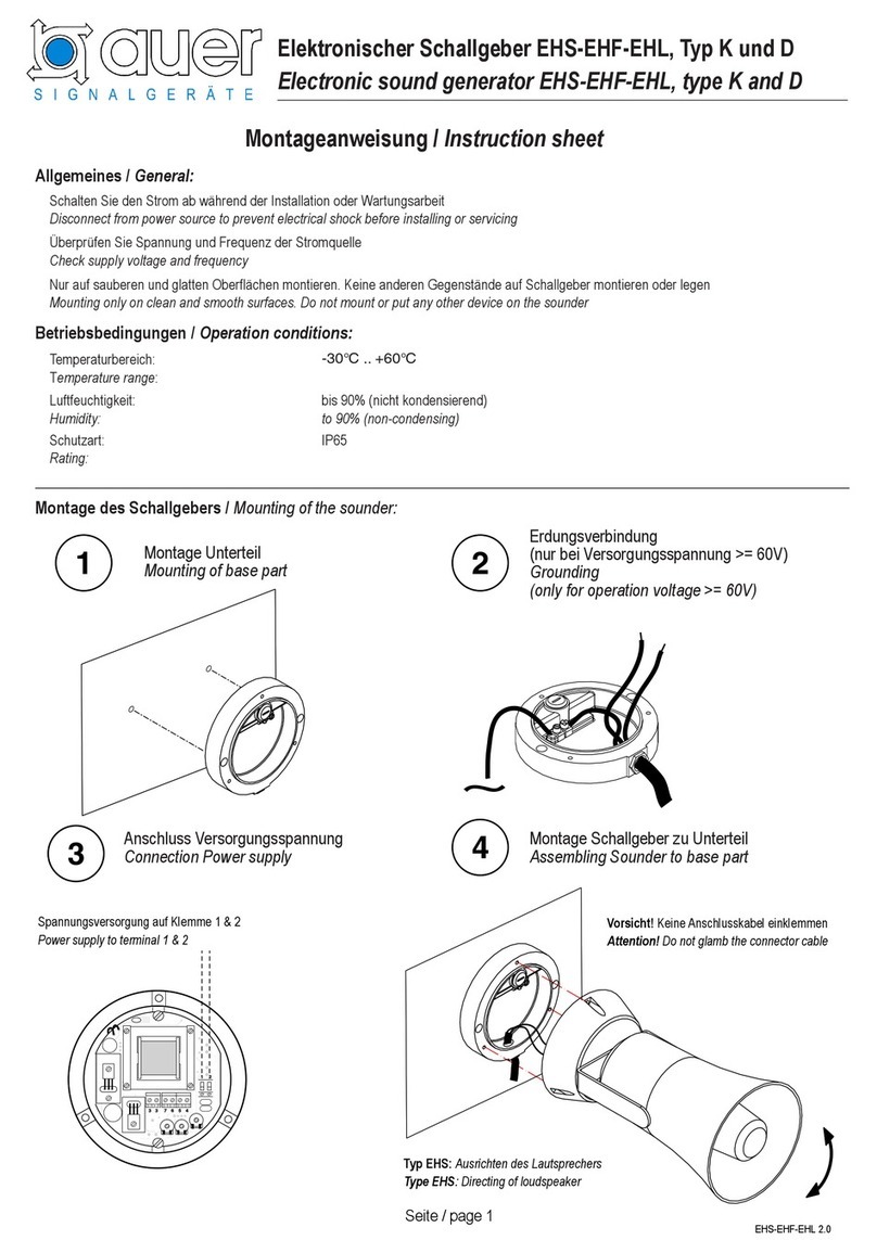 auer EHS User manual