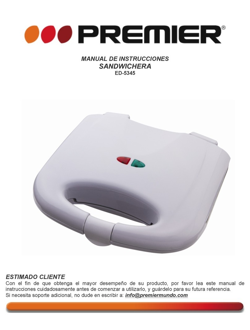 Premier ED-5345 instruction manual