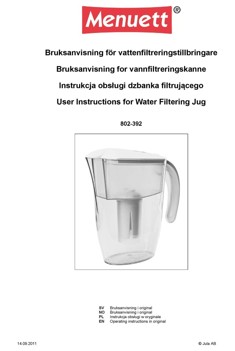 Jula Menuett 802-392 User instructions