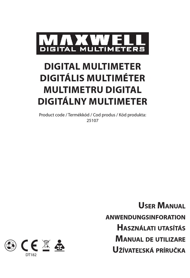 Maxwell 25107 user manual