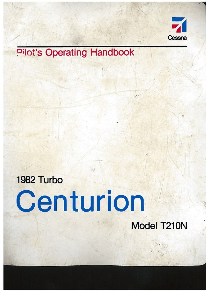 Cessna Centurion Turbo T210N 1982 Owner's manual