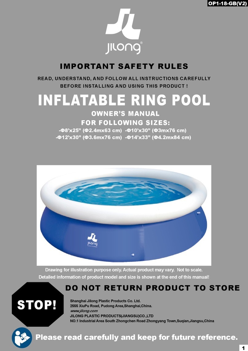 Jilong 10201DE owner's manual