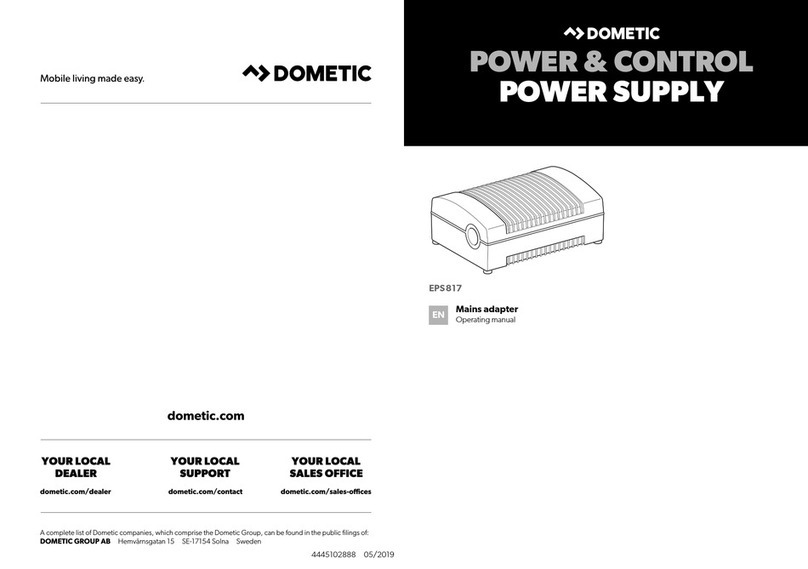 Dometic EPS817 User manual