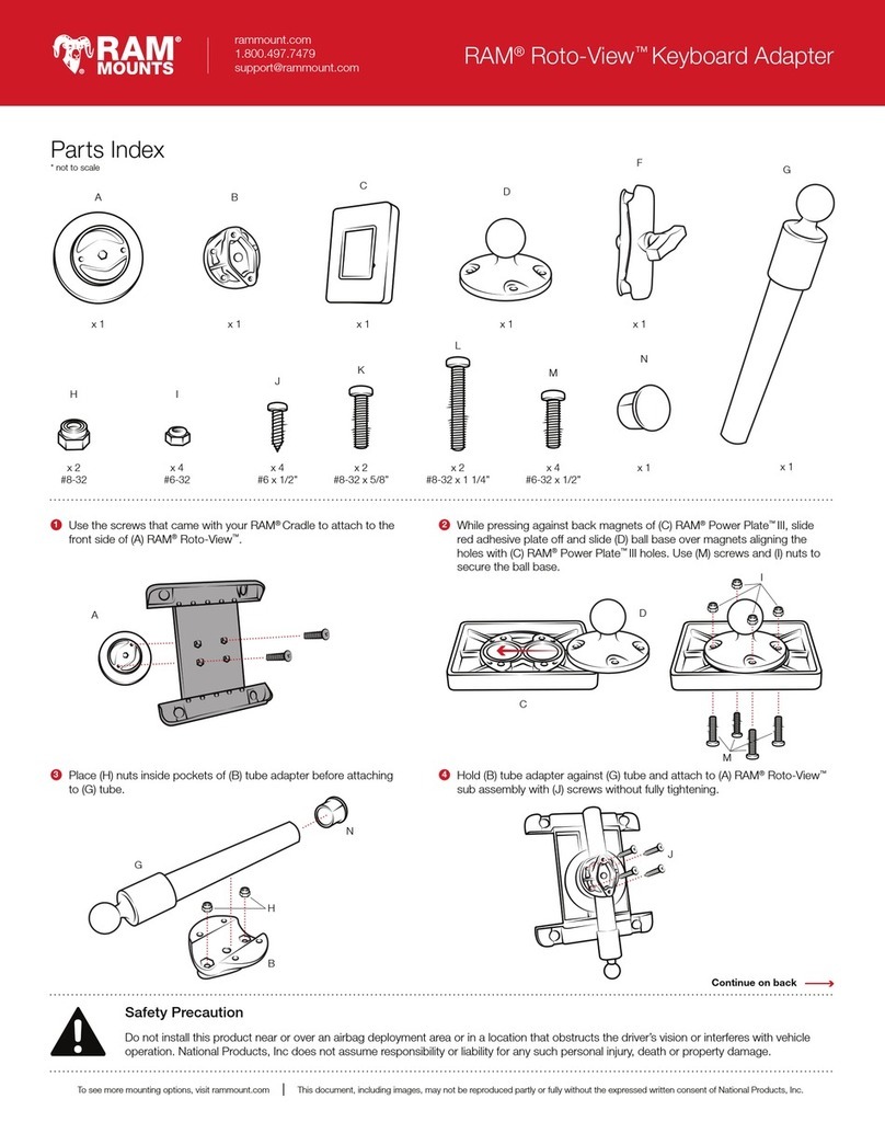 Ram Mounts Roto-View manual