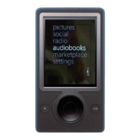 Microsoft Zune User manual