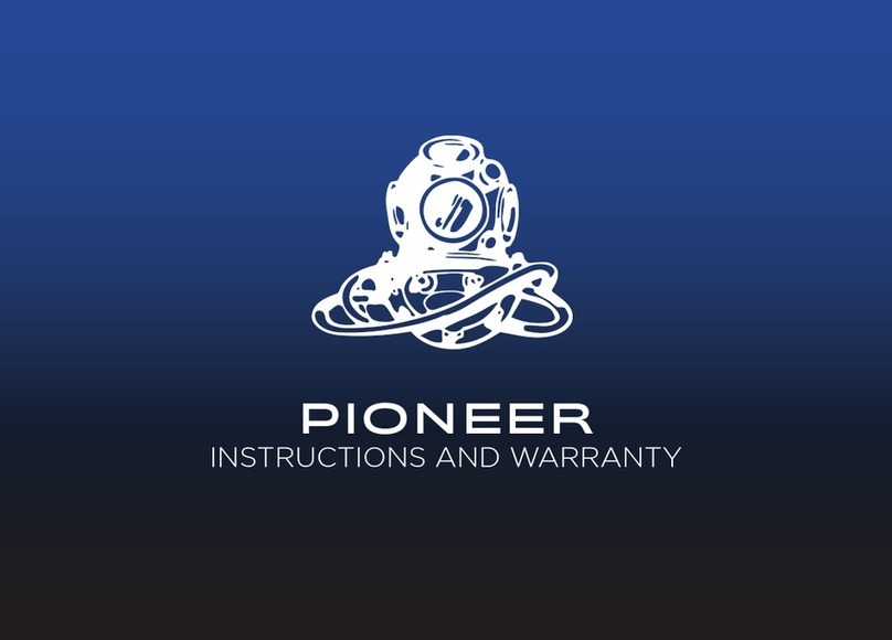 Kirby Morgan PIONEER Instructions and warranty