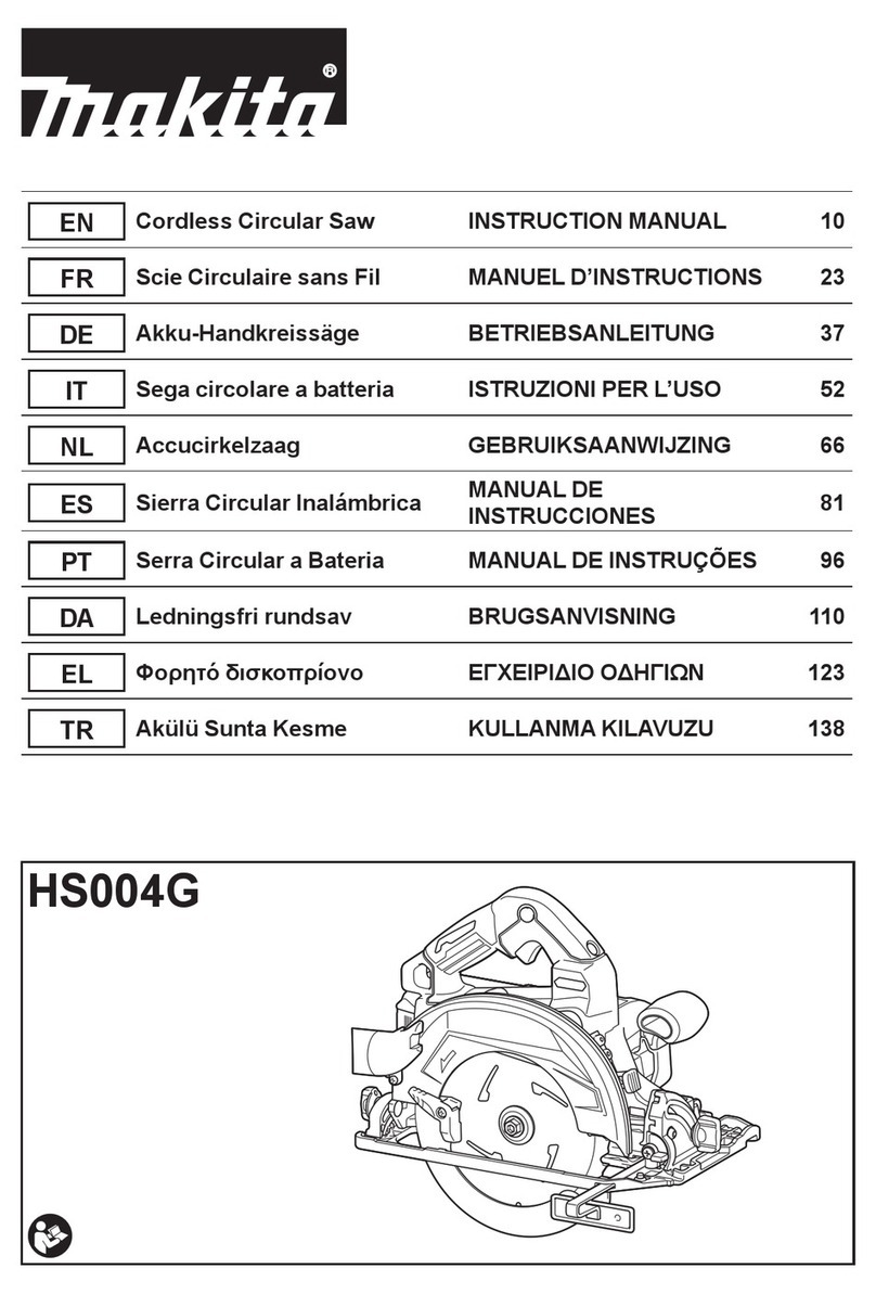 Makita HS004G User manual
