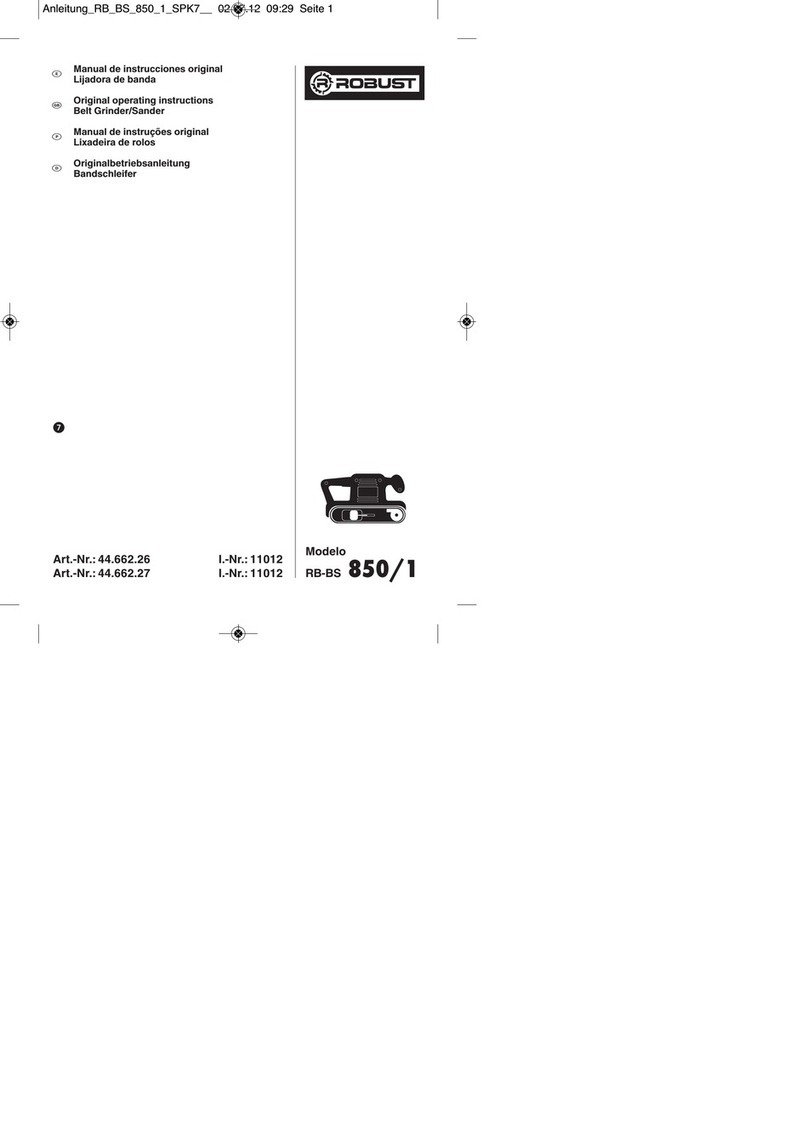 Robust RB-BS 850/1 User manual