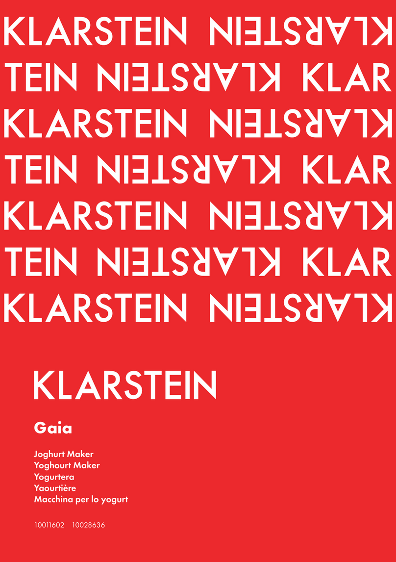 Klarstein Gaia User manual