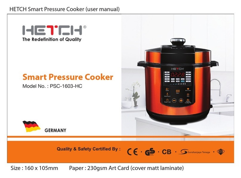 HETCH PSC-1603-HC User manual