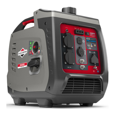 Briggs & Stratton PowerSmart P2400 Operator's manual