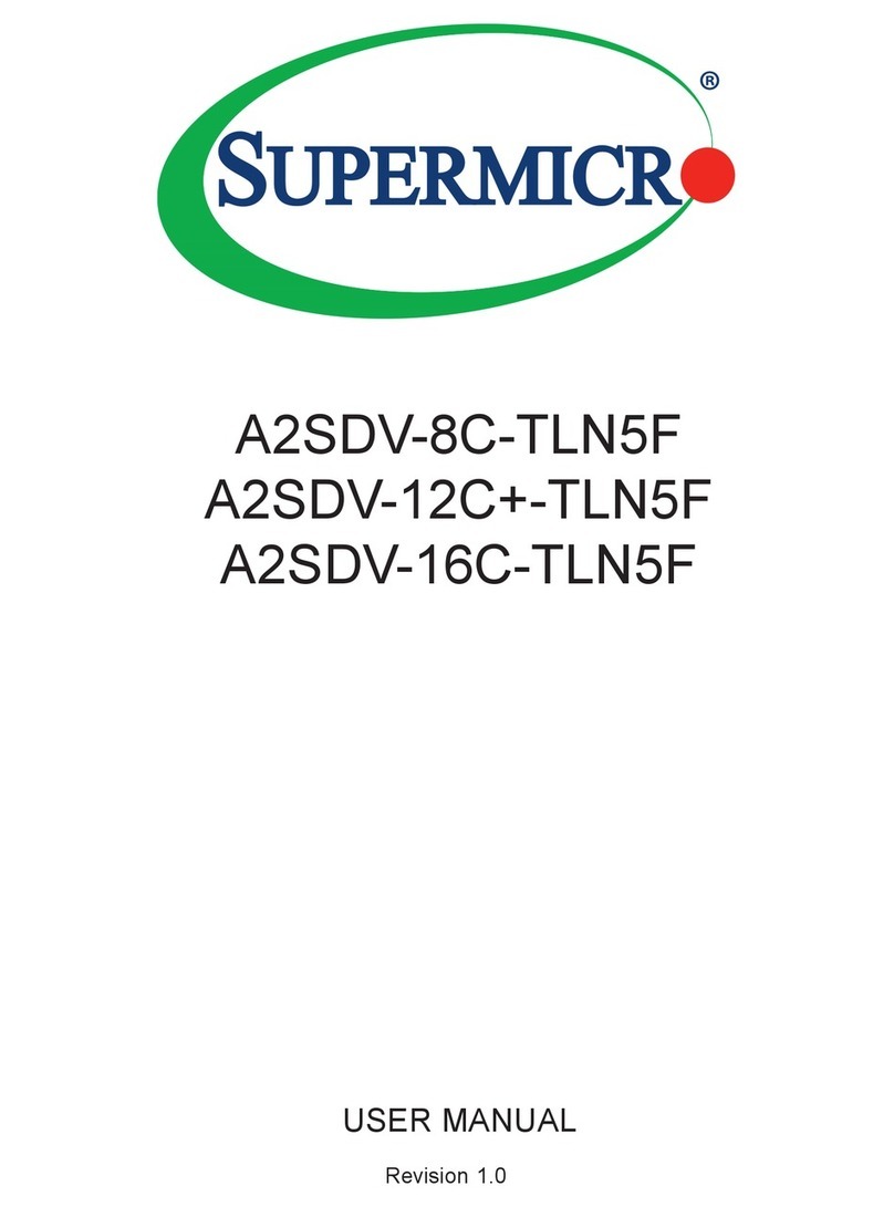 Supermicro A2SDV-8C-TLN5F User manual Supermicro A2SDV-8C-TLN5F User manual