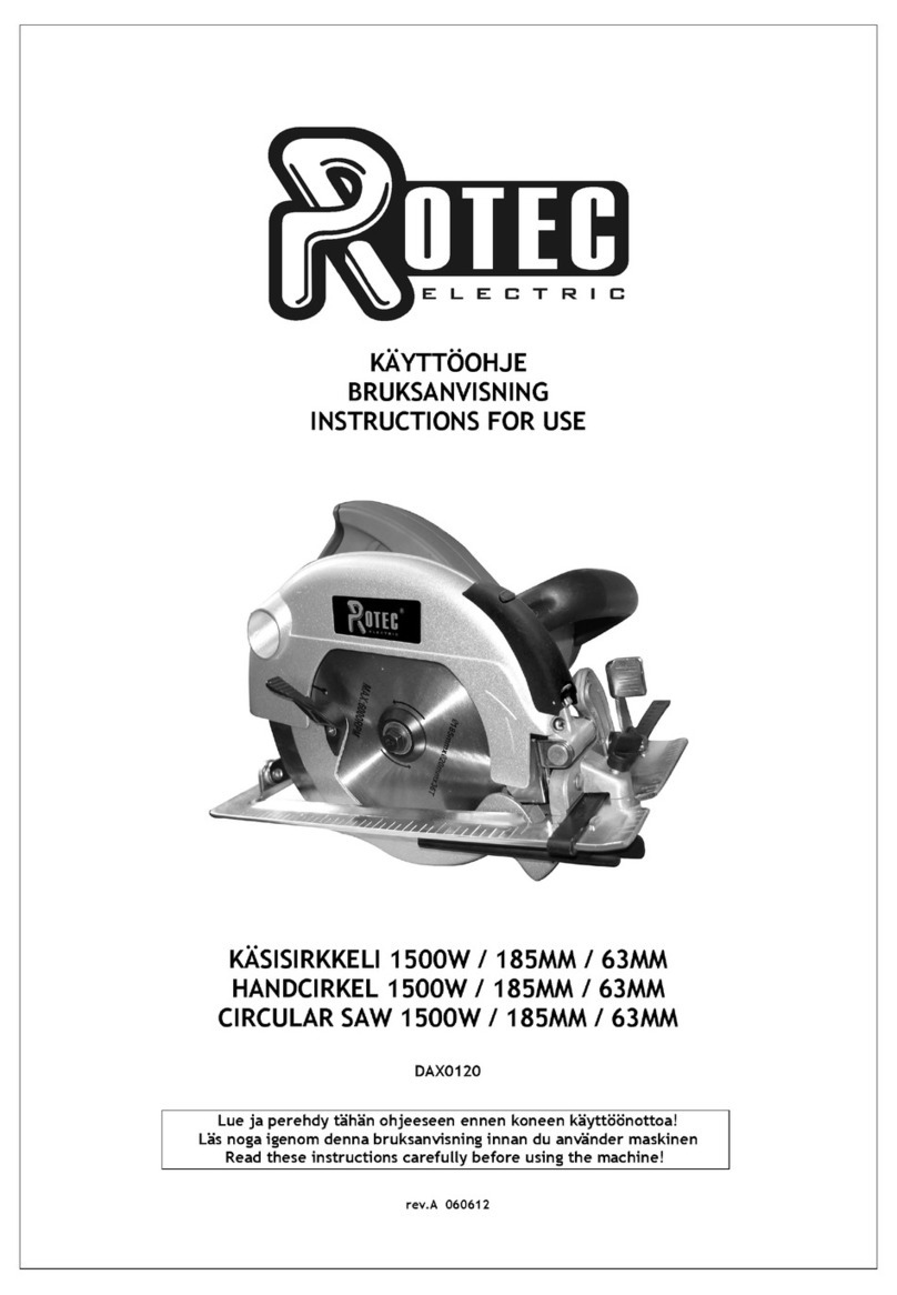 Rotec DAX0120 Instructions for use