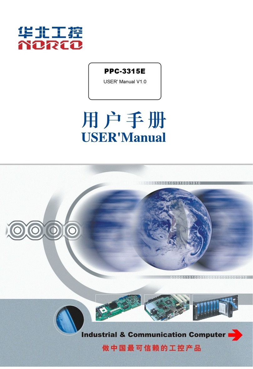 Norco PPC-3315E user manual