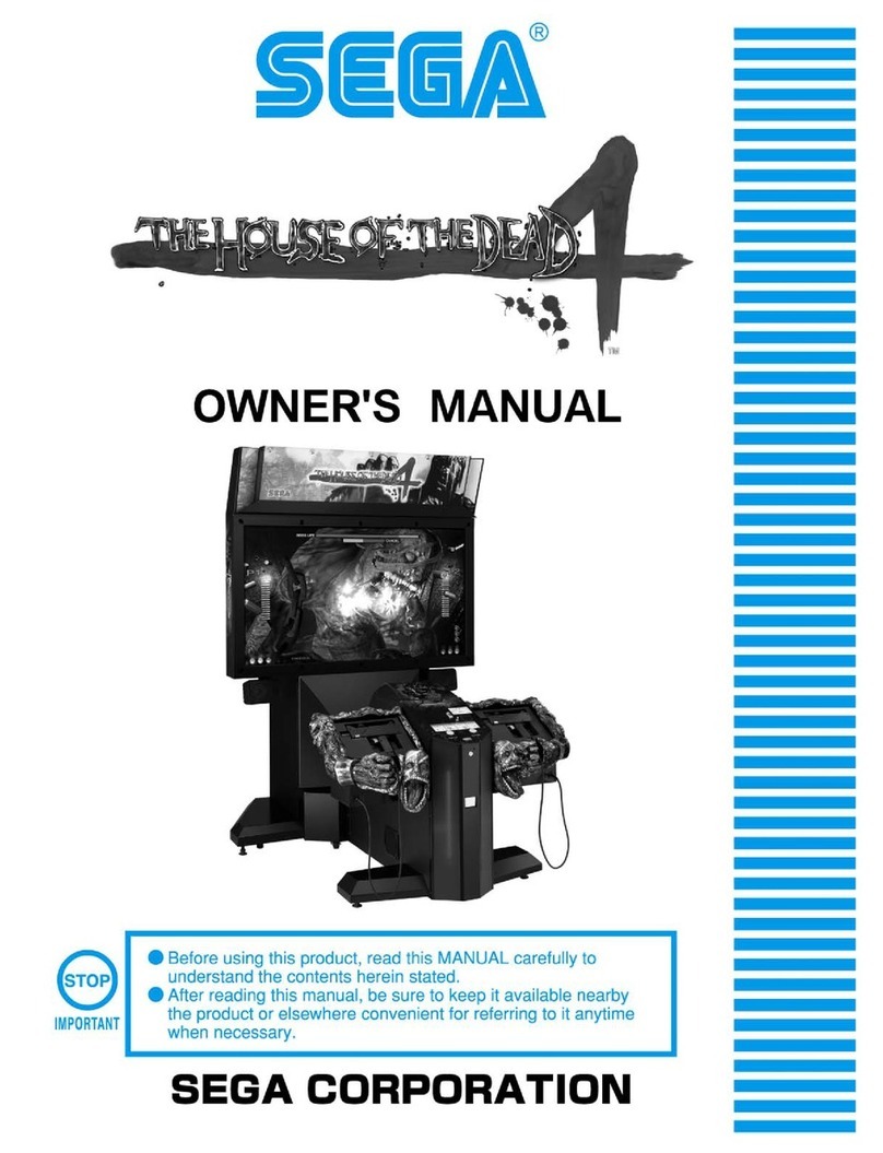 Sega The House of the Dead 4 User manual
