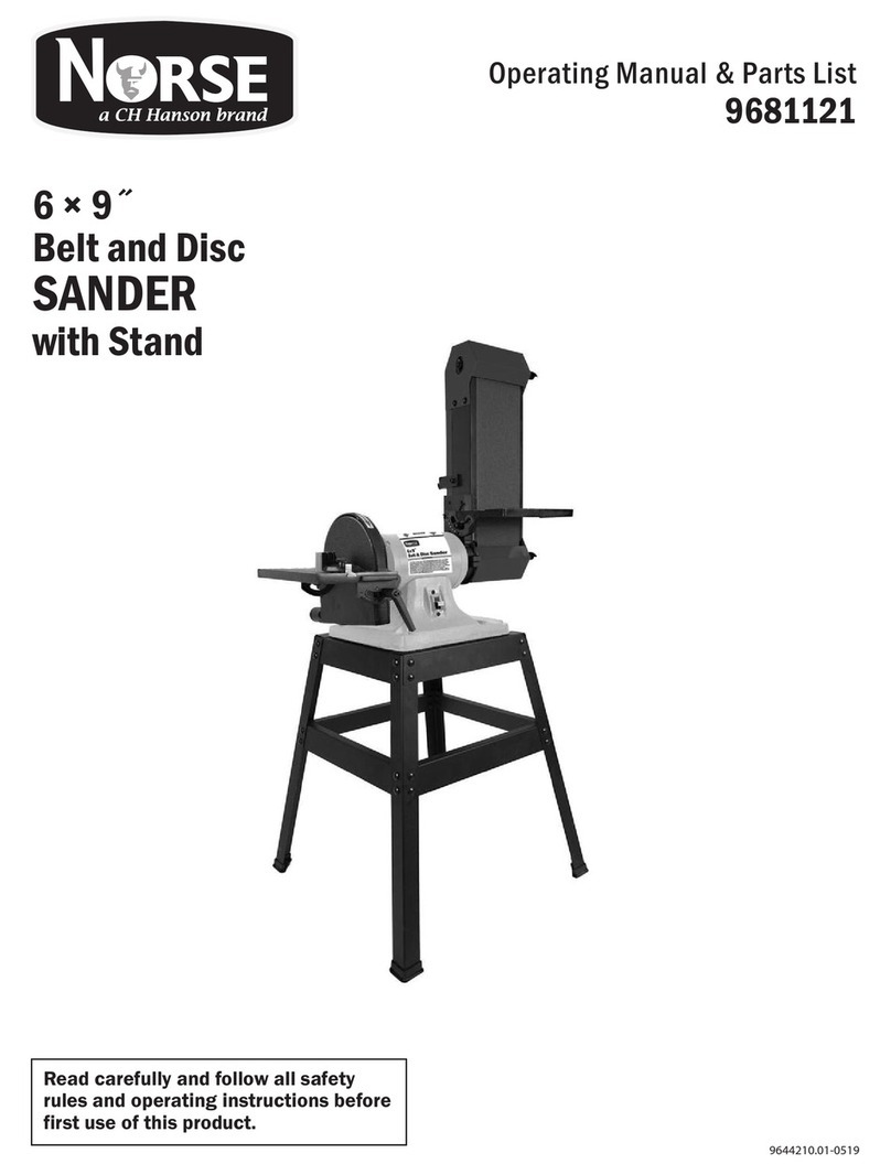 CH Hanson Norse 49G990B Operating manual & parts list