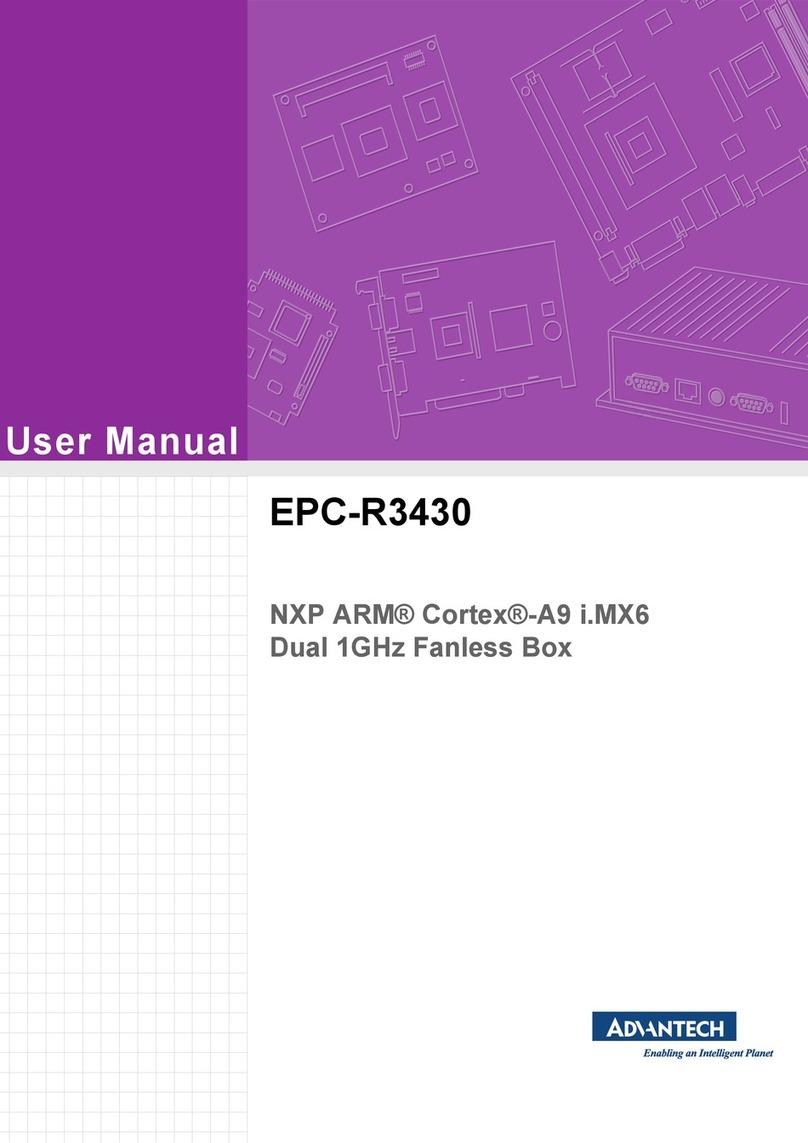 Advantech EPC-R3430 User manual