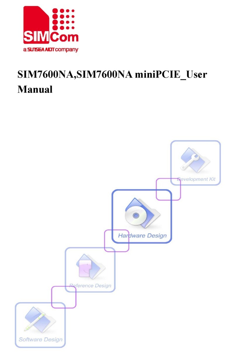 Sunsea AIoT SIMCom SIM7600NA User manual