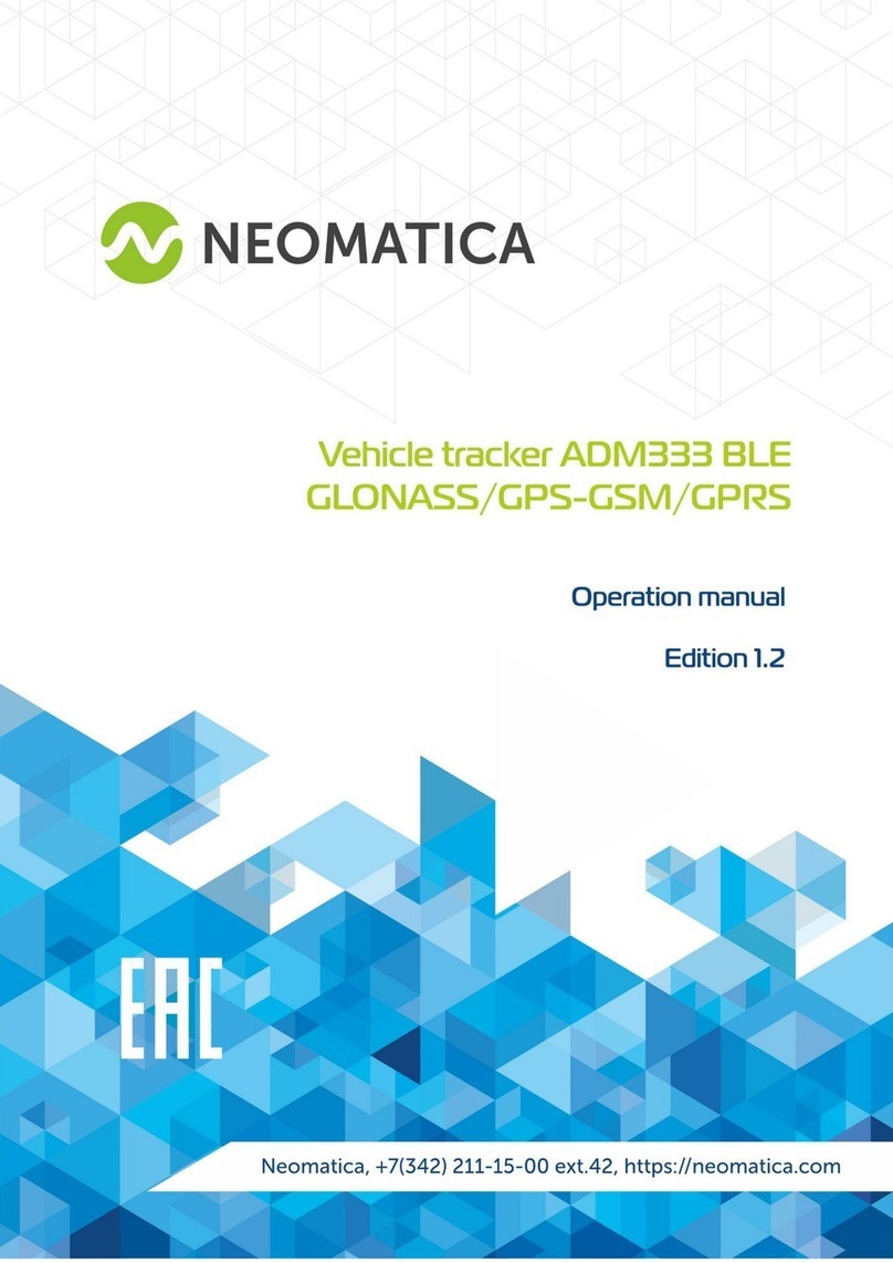 Neomatica ADM333 BLE User manual