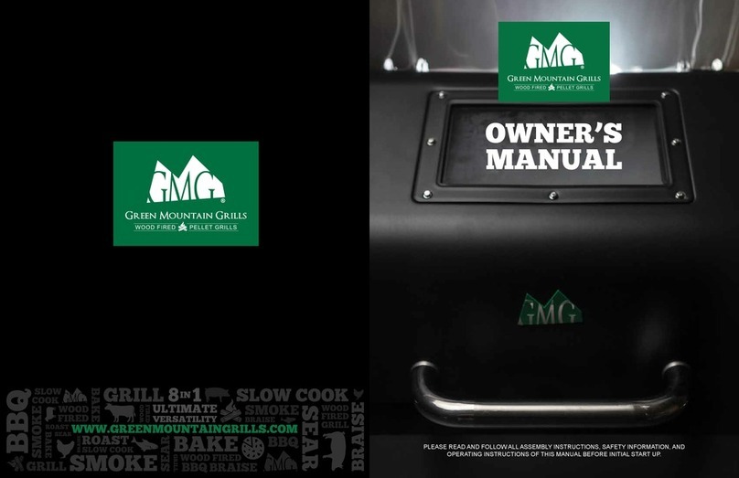 Green Mountain Grills Prime owner's manual