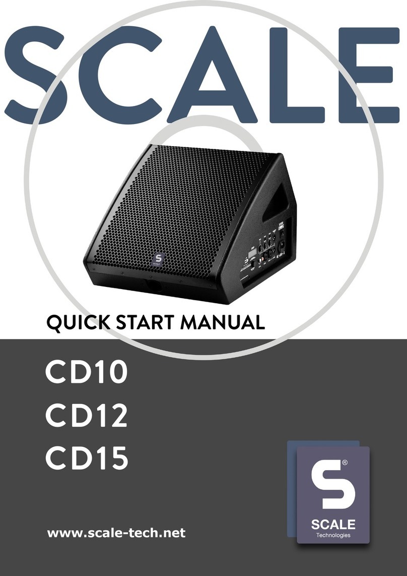 Scale CD10 Instruction manual