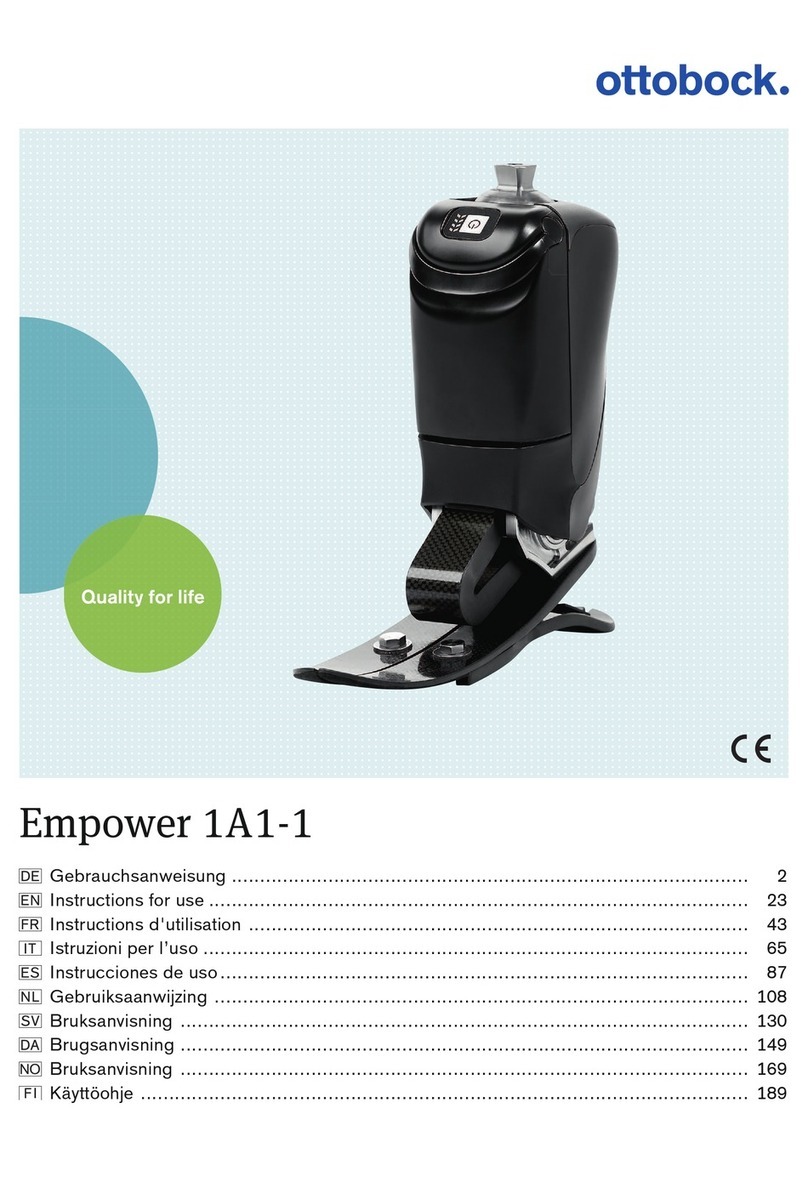 Otto Bock Empower 1A1-1 Instructions for use