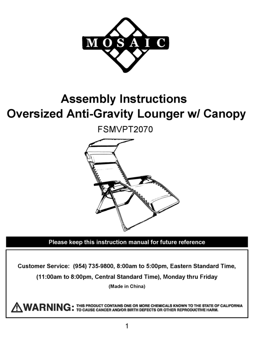 Mosaic FSMVPT2070 User manual