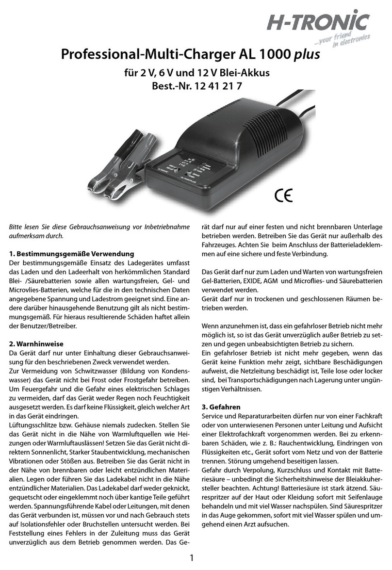 HTRONIC AL 1000 plus quick start guide