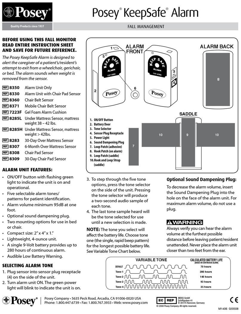 Posey KeepSafe manual