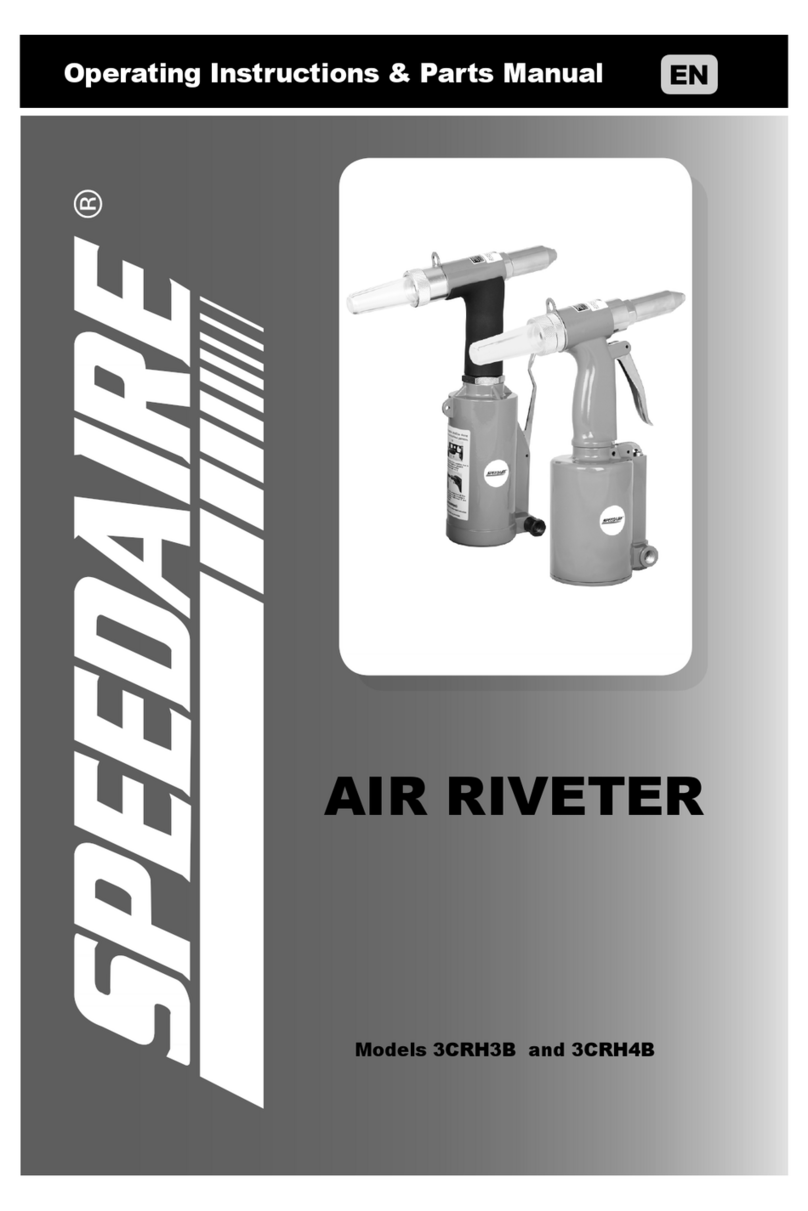 Speedaire 3CRH3B Operating instructions & parts manual Speedaire 3CRH3B Operating instructions & parts manual