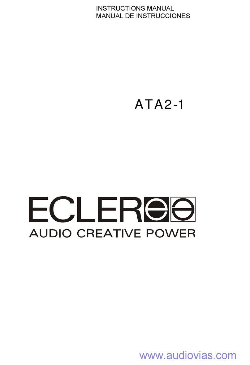 Ecler ATA2-1 instruction manual
