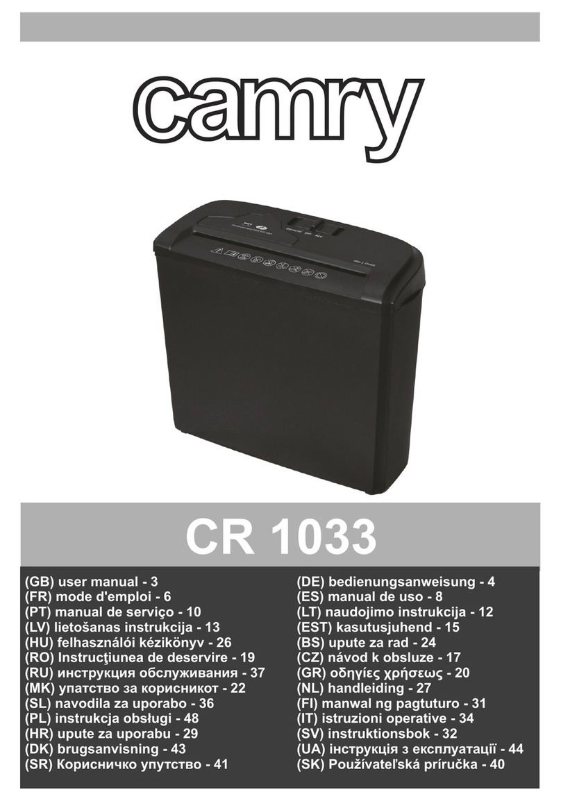 Adler Camry CR 1033 user manual