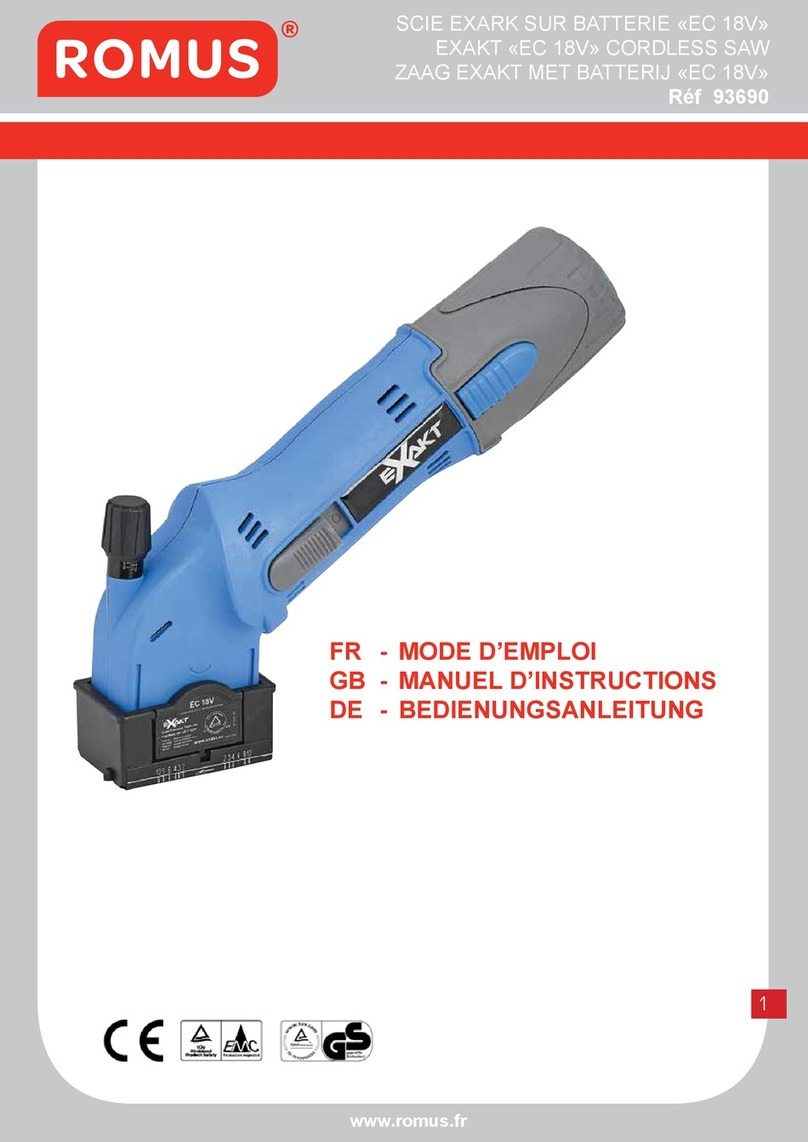 Romus EXAKT EC 18V User manual