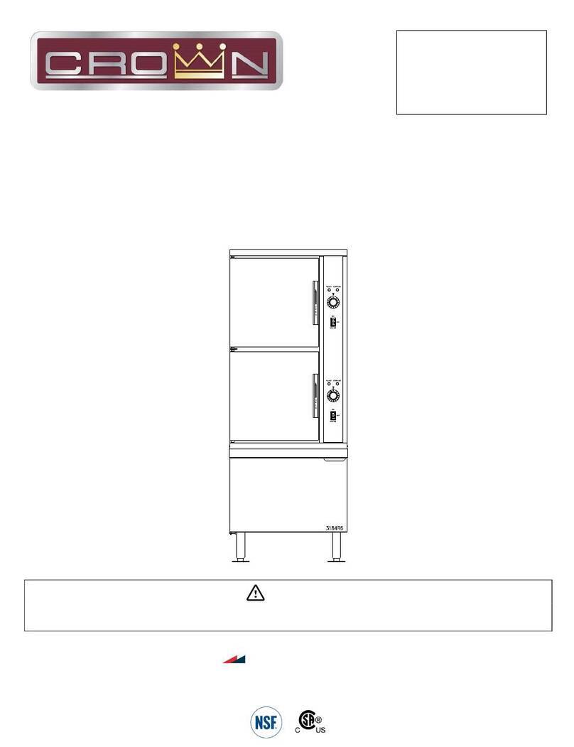Middleby CROWN SX-34EC User manual
