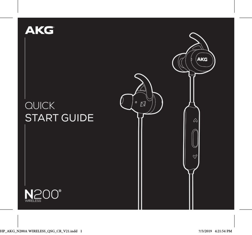AKG N200 Wireless User manual AKG N200 Wireless User manual