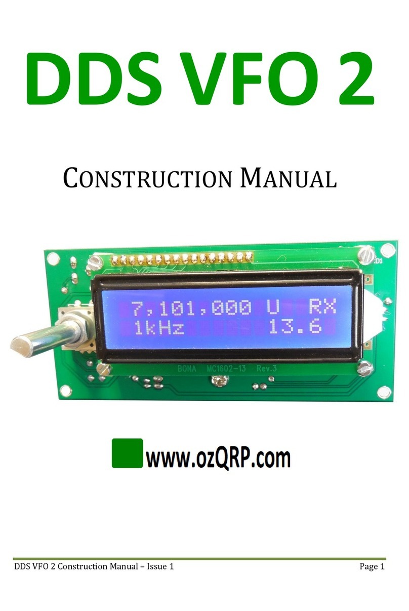 ozQRP DDS VFO 2 Construction manual