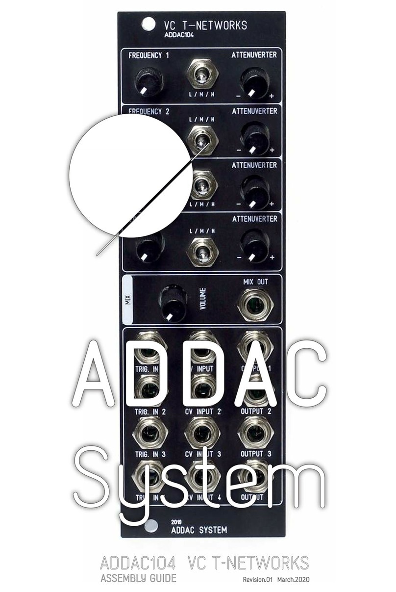 ADDAC System ADDAC104 Assembly guide