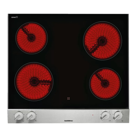 Gaggenau VE 230 934 instruction manual