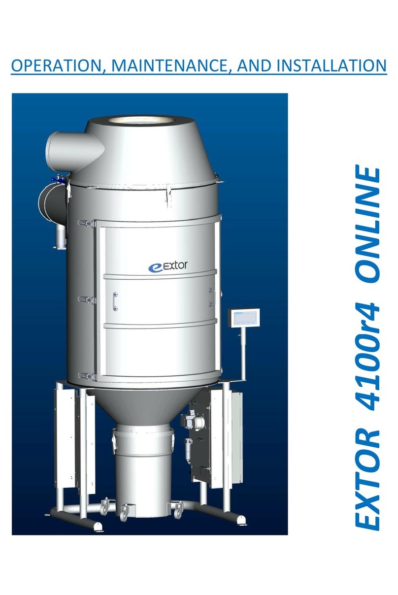 Extor 4100r4 Operation/maintenance and installation